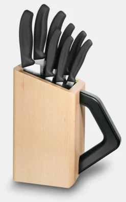 Bloc porte-couteaux Swiss Classic, 8 pièces
