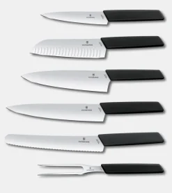 Bloc porte-couteaux Swiss Modern, 6 pièces
