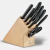 Bloc porte-couteaux Swiss Classic, 9 pièces