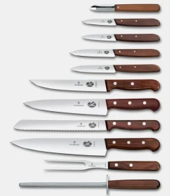 Bloc porte-couteaux Wood, 11 pièces