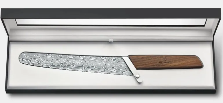 Couteau à pain et pour pâtissiers Swiss Modern Damast Limited Edition 2021