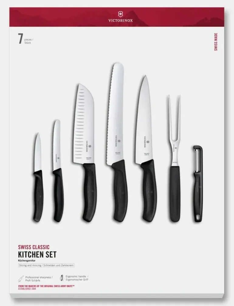 Set de cuisine Swiss Classic, 7 pièces