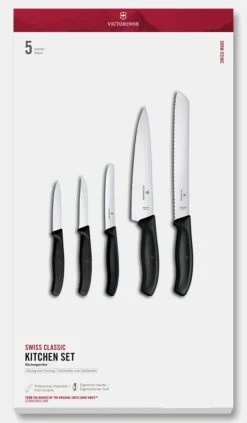 Set de cuisine Swiss Classic, 5 pièces